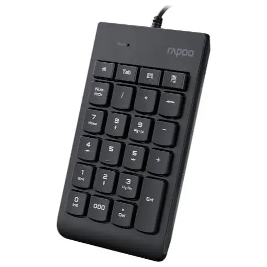 Rapoo K10 Numeric Keyboard 23-Key USB Numeric Keypad