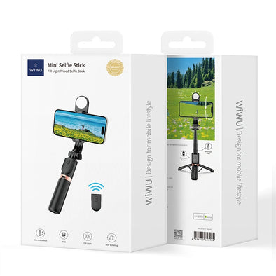 Mini Selfie Stick WI-SE011 – Tripod Stand with Bluetooth Remote