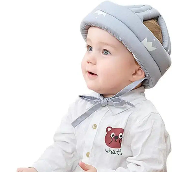 Cute Baby Cushion Safety Helmet – Toddler Infant Safety Hat with Cartoon Animal Ears