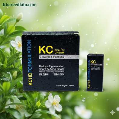 🌟 KC HD Formulation Beauty Cream & Serum – Day & Night Glowing Skincare