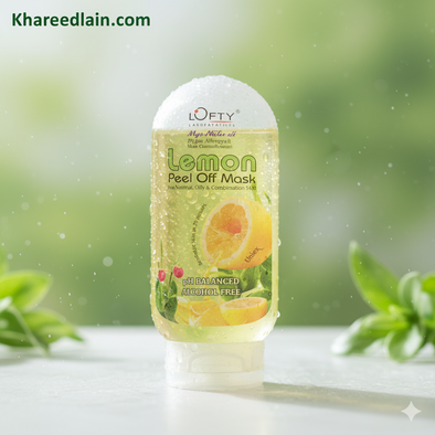 Lofty Lemon Peel Off Mask – Purify, Brighten & Refresh