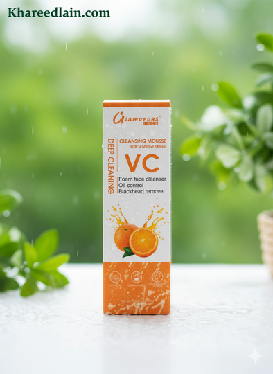 Glamorous Face Cleansing Mousse VC Foam Cleanser for Sensitive Skin
