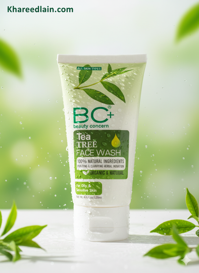 BC+ Beauty Concern Tea Tree Face Wash – For Oily & Sensitive Skin