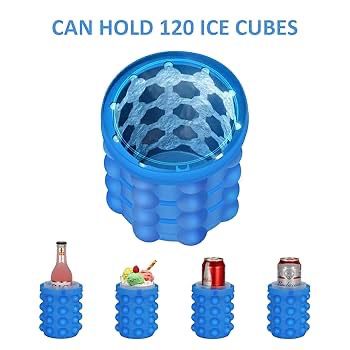 Ice Genie – 2-in-1 Ice Cube Maker & Storage