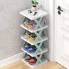 5/6 Layer X-Shape Stackable Shoe Rack – Space-Saving Shoe Organizer