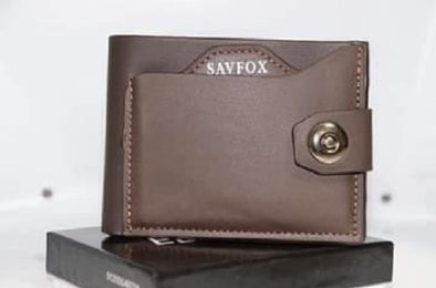 Men's PU Leather Outlet Pocket Card Holder Wallet