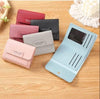 Stylish Women’s Leather Tri Fold Wallet with Multiple Card Pockets
