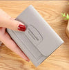 Stylish Women’s Leather Tri Fold Wallet with Multiple Card Pockets