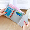 Stylish Women’s Leather Tri Fold Wallet with Multiple Card Pockets