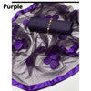3 Pcs Women’s Unstitched Katan Silk Plain Suit – Elegant Purple