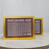 02 Kids Saving Box – Wooden Money Saving Challenge Chart