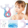 Multi-Color U-Shaped Toothbrush – Premium Silicone Design (1 Pc)