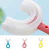Multi-Color U-Shaped Toothbrush – Premium Silicone Design (1 Pc)