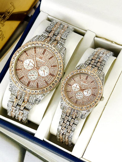 Stylish Unisex Rose Gold Analogue Watch – Quartz Movement, Water Resistant