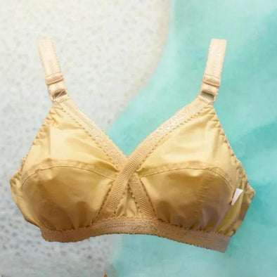 Cotton Cross Style Non-Padded Plus Size Bra – Comfortable & Lightweight