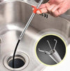 Snake Sink Cleaning Filter Pipe Stainless Steel Clog Remover