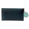 Women’s Double Layer Flap Wallet – Blue Rexine Stylish Clutch