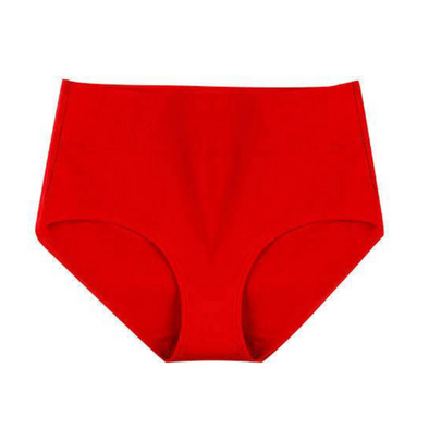 Cotton Plain Panties – Red | Comfortable Everyday Wear