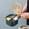4 in 1 Partition Kitchen Seasoning Spice Box with Spoons – Space-Saving Spice Organizer