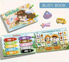 Kids Learning Busy Book – Montessori Educational Activity Book