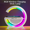 RGB Speaker Lamp with Wireless Charging – 3-in-1 Desk Lamp