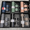 Stainless Steel Vacuum Flask Set – 500ml Double Wall Thermos with Gift Set