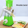 Drum Cutter – Manual Vegetable Slicer with 3 Interchangeable Blades