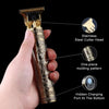 Vintage T9 USB Hair Clipper – Professional Beard & Hair Trimmer for Men