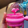 Baby Cartoon Whale Water Bottle with Straw – 260ml