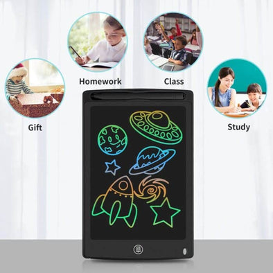 Hardbound LCD Writing Pad – 8.5 Inch Ruff Pad E-Writer