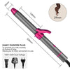 2-in-1 Nova Hair Straightener & Curler – Dual Voltage Travel Friendly