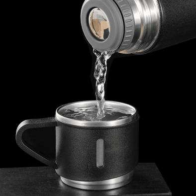 Stainless Steel Vacuum Flask Set – 500ml Double Wall Thermos with Gift Set