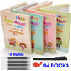 4 in 1 Sank Magic Book | Reusable Practice Copy Book for Kids